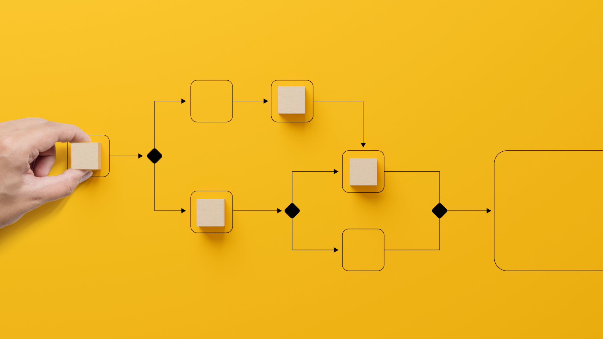 ProcessExcel simulation showing case management workflow and process optimization
